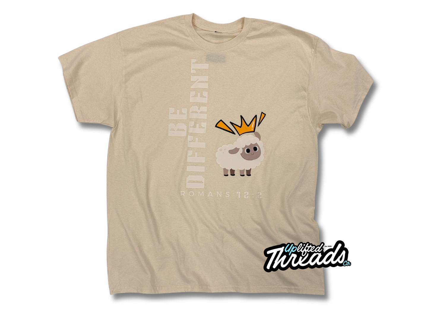 Be Different Loose Fit T-Shirt (Sand)