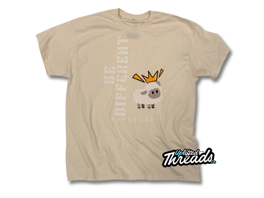 Be Different Loose Fit T-Shirt (Sand)